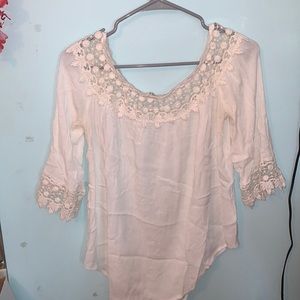 Off the shoulder blouse